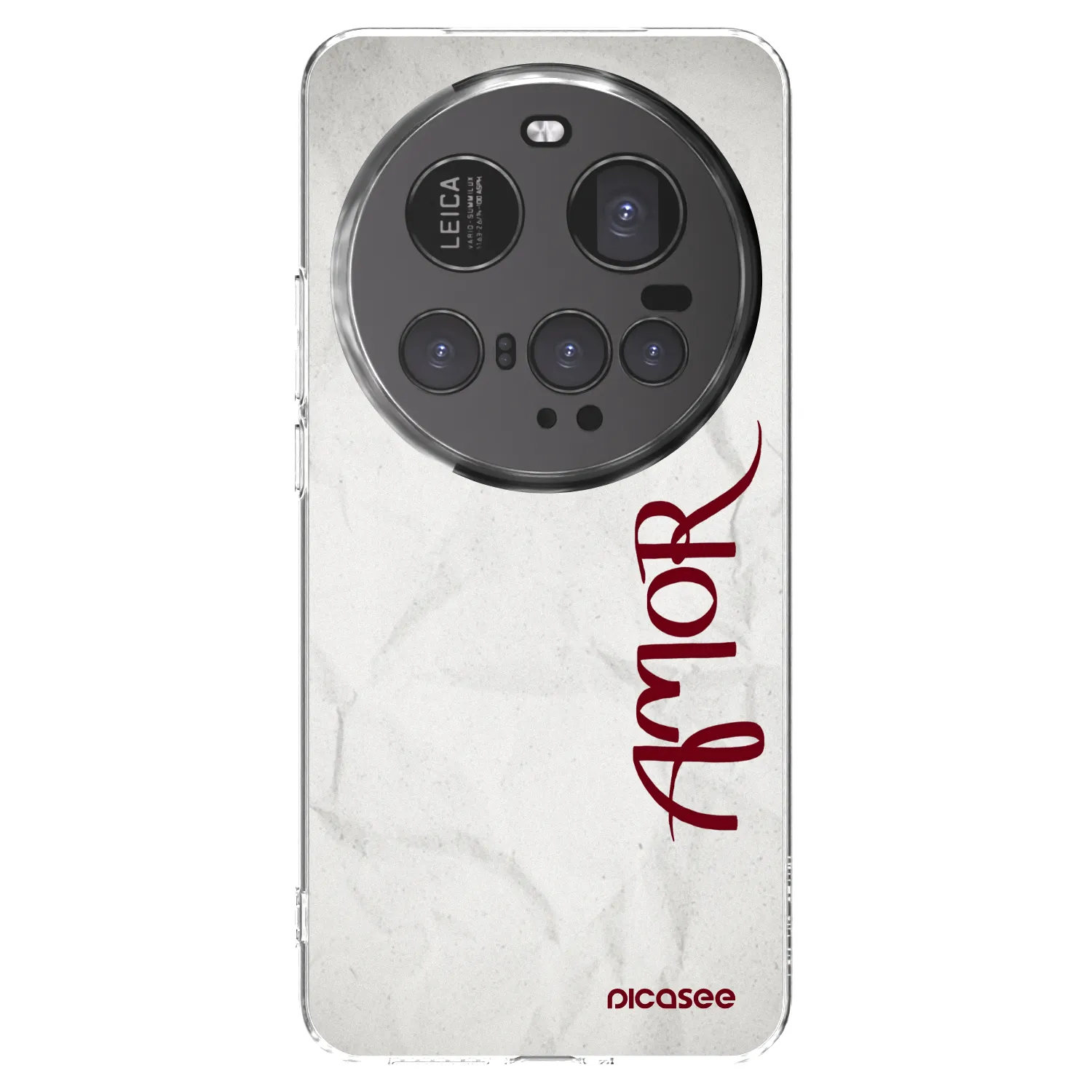 Picasee silikonska prozirna maskica za Xiaomi 15 Ultra - Amor