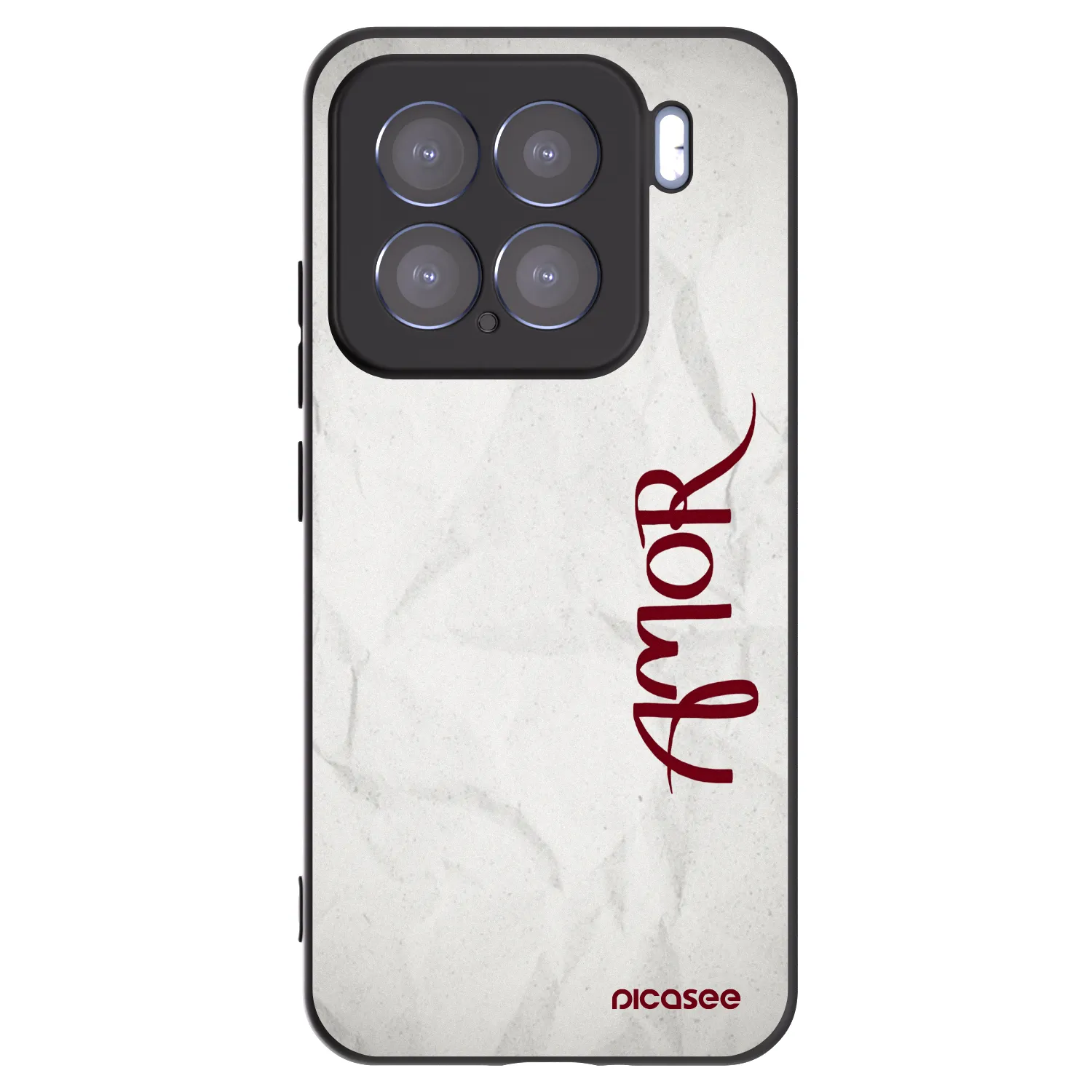 Picasee crna silikonska maskica za Xiaomi 15 - Amor