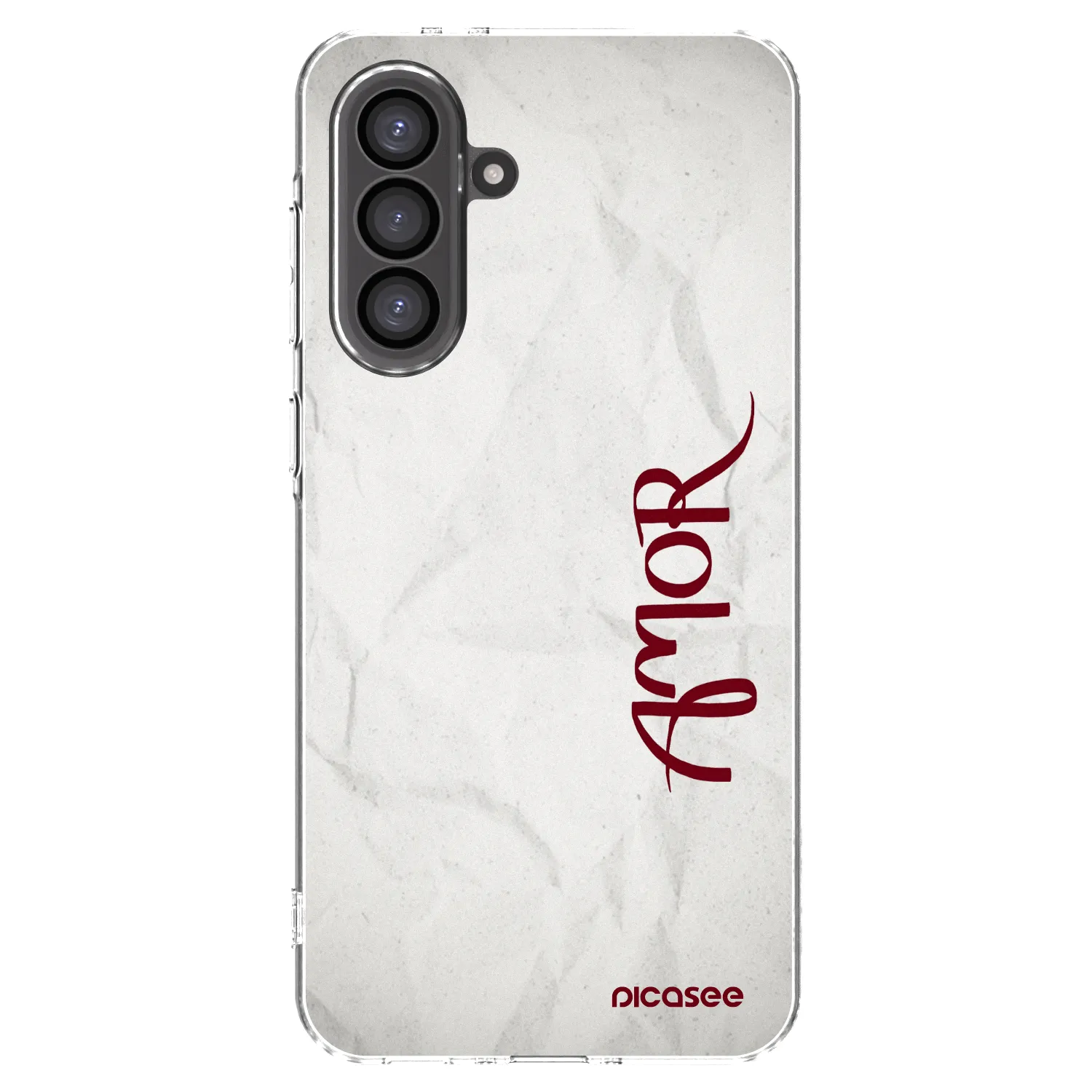 Picasee silikonska prozirna maskica za Samsung Galaxy A56 5G A566B - Amor