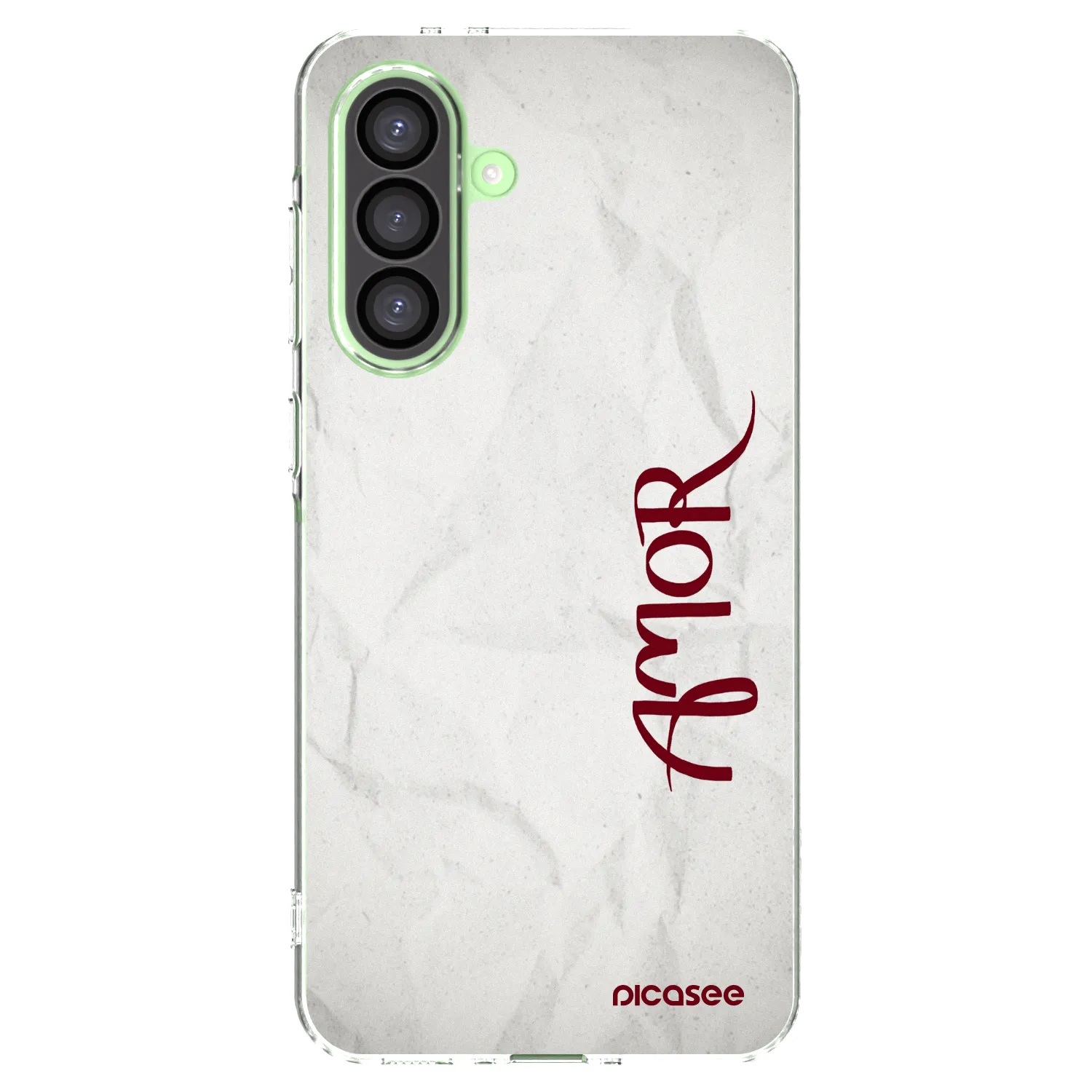 Picasee silikonska prozirna maskica za Samsung Galaxy A26 5G A266B - Amor