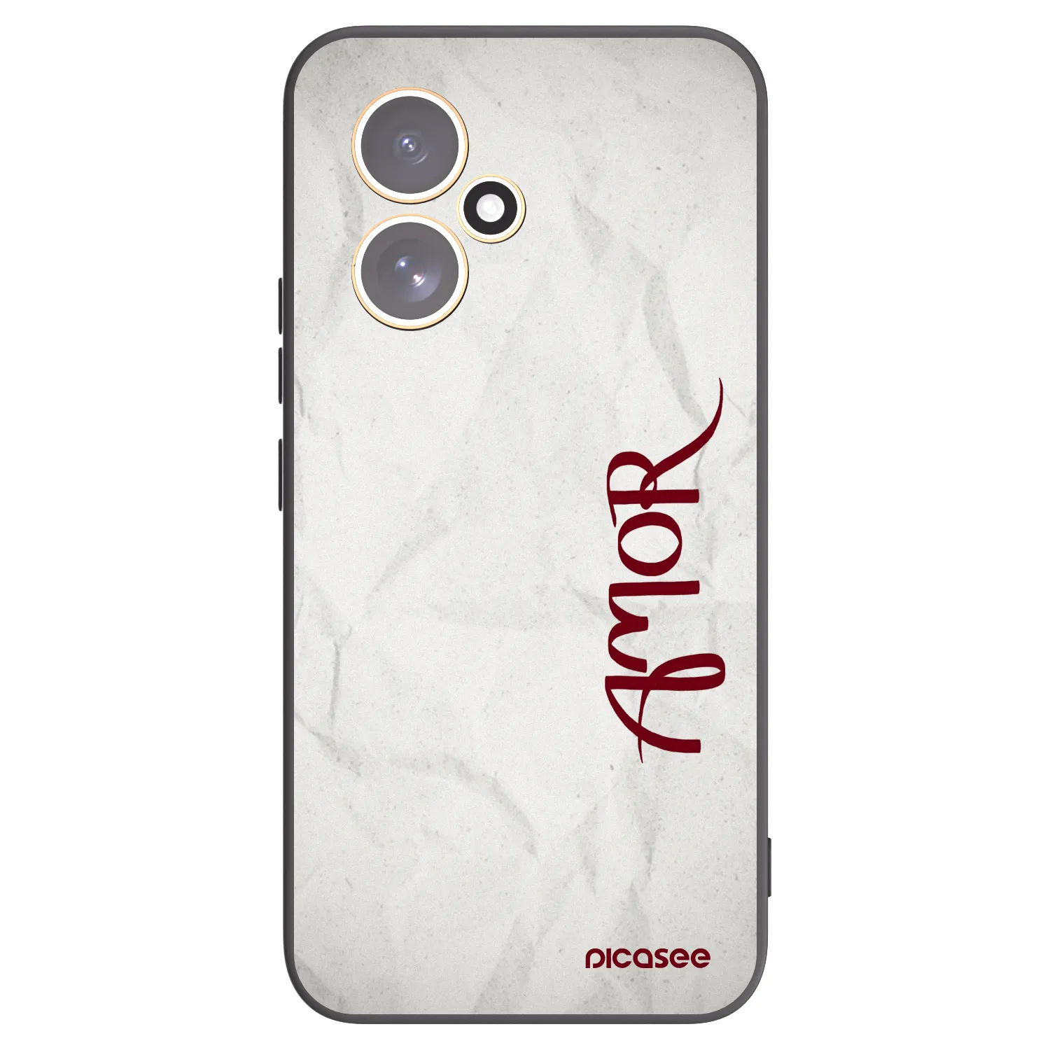 Picasee crna silikonska maskica za Honor 400 5G - Amor