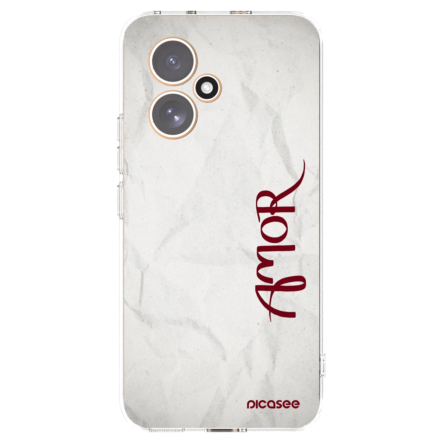 Picasee silikonska prozirna maskica za Honor 400 5G - Amor