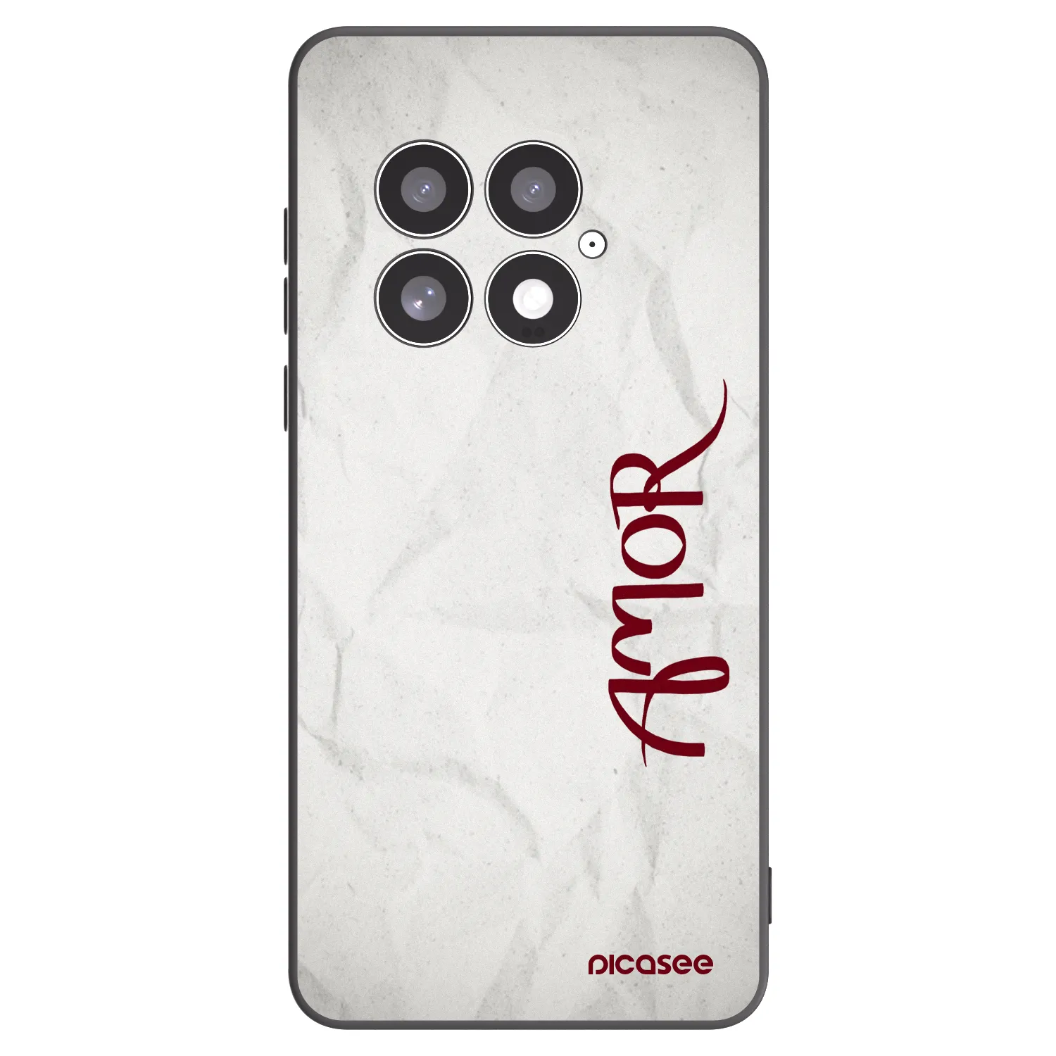 Picasee crna silikonska maskica za OnePlus 13 5G - Amor