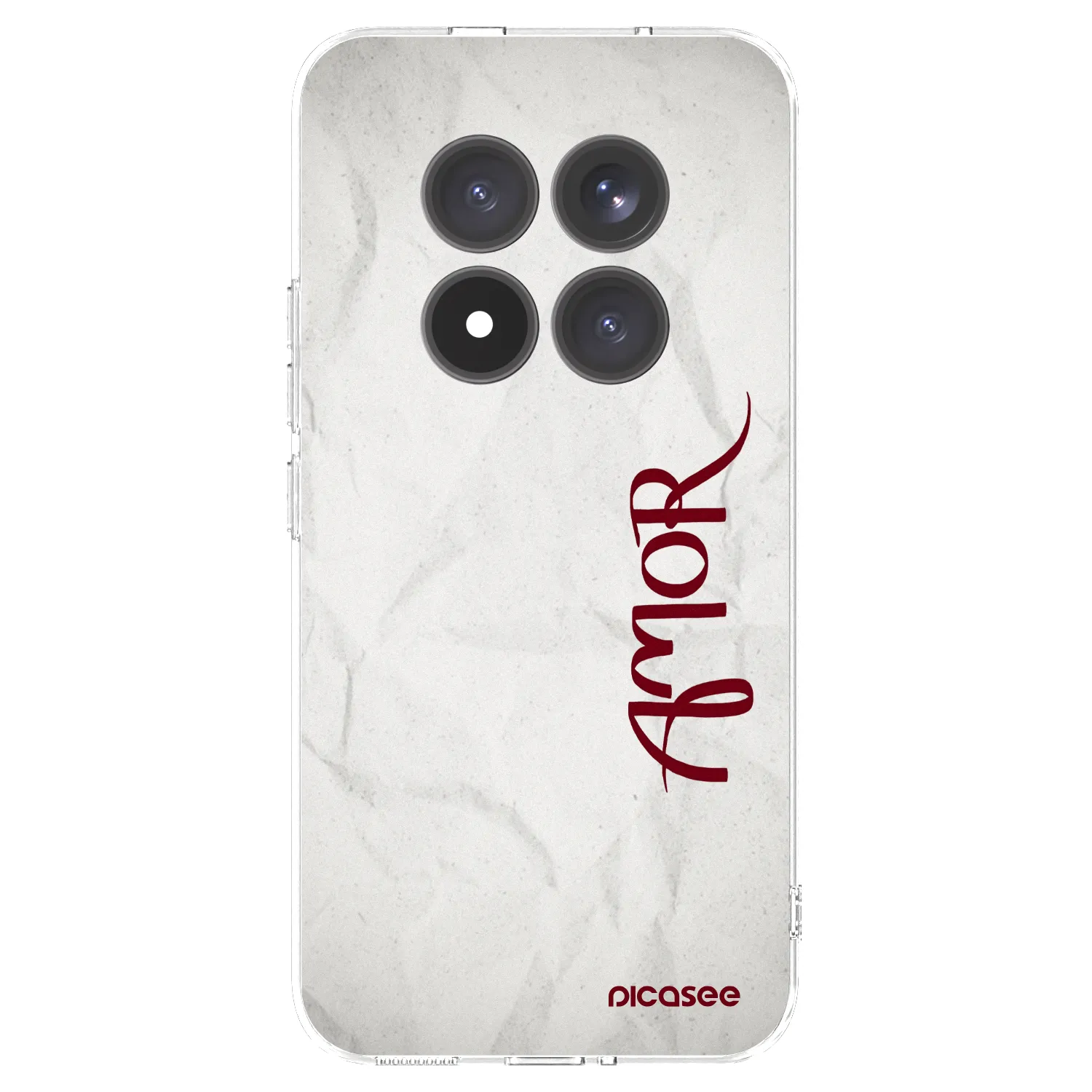 Picasee silikonska prozirna maskica za Xiaomi Redmi Note 15 Pro+ - Amor