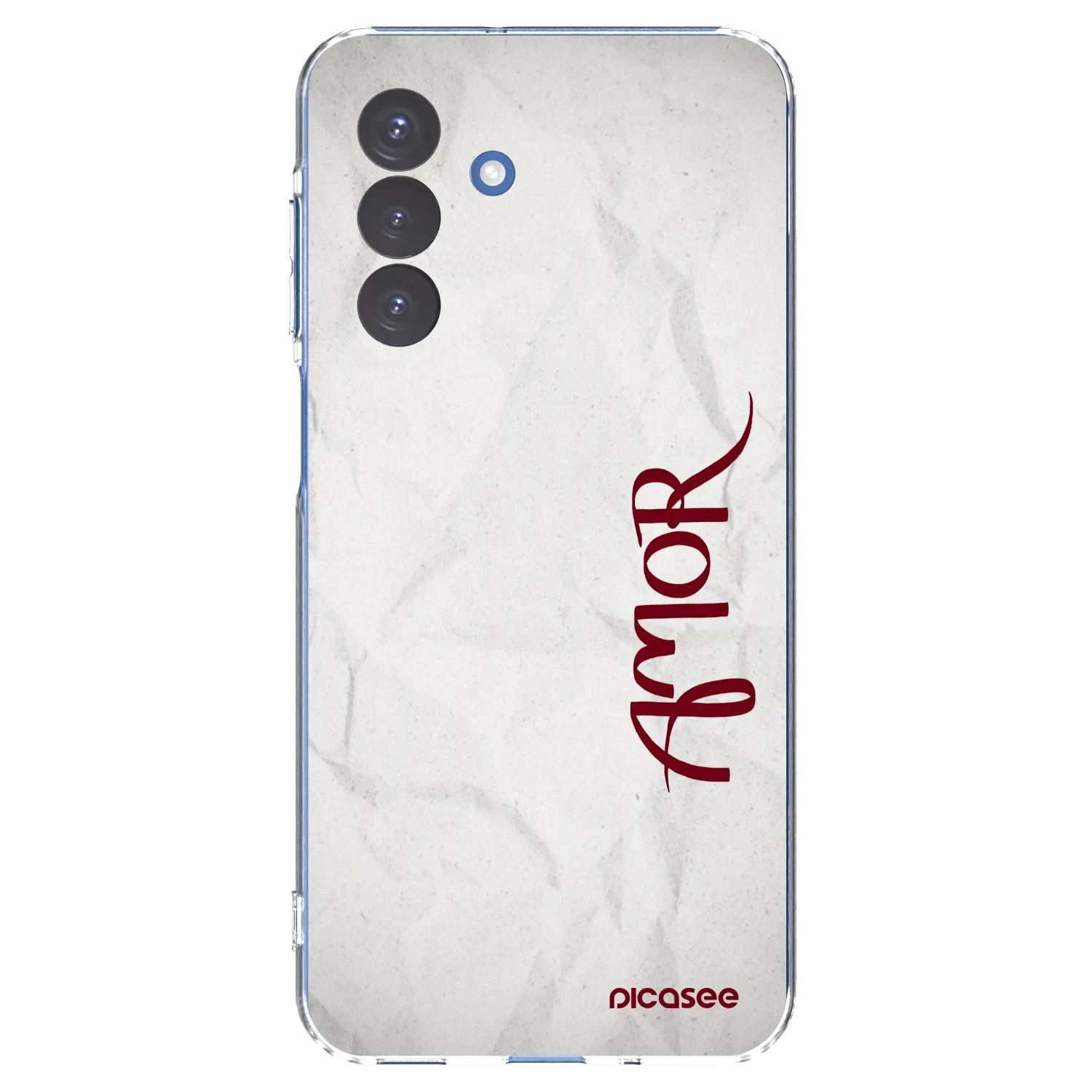 Picasee silikonska prozirna maskica za Samsung Galaxy A17 5G - Amor