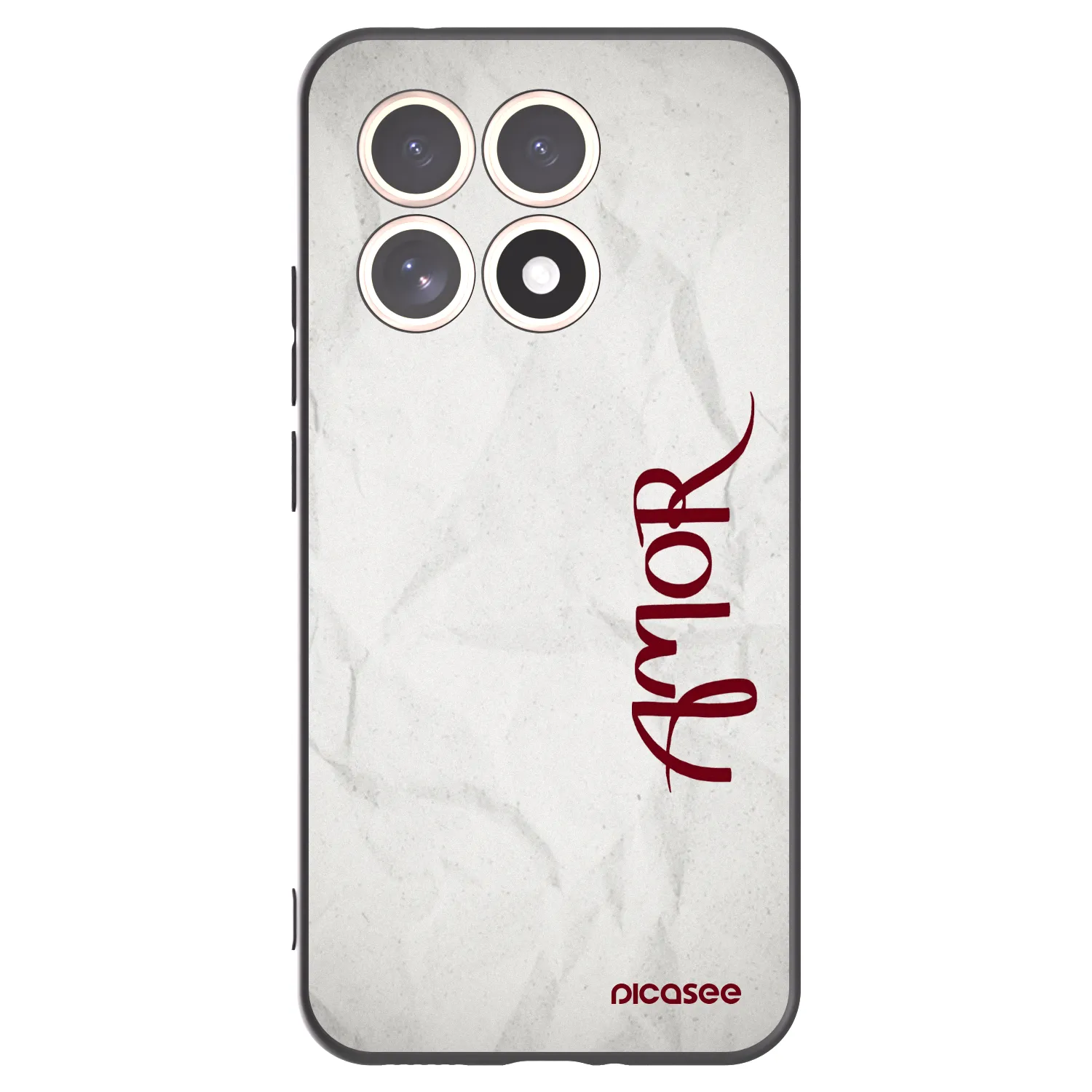 Picasee crna silikonska maskica za Xiaomi 15T - Amor