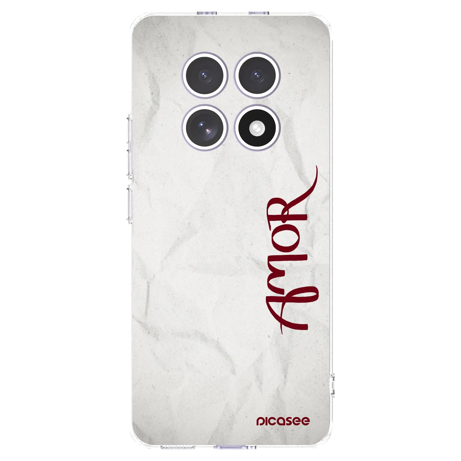 Picasee silikonska prozirna maskica za Xiaomi Redmi Note 15 - Amor