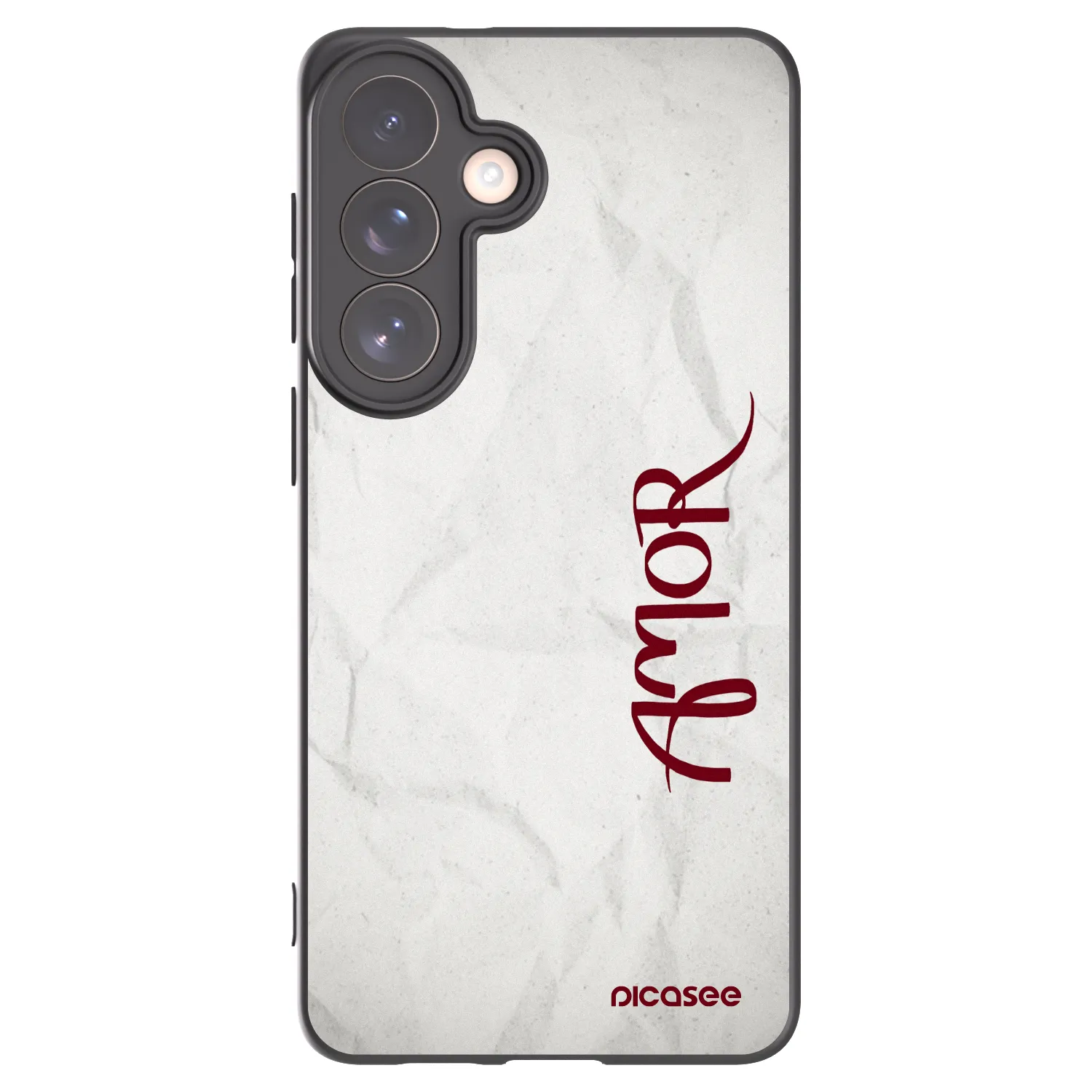 Picasee crna silikonska maskica za Samsung Galaxy S26+ - Amor
