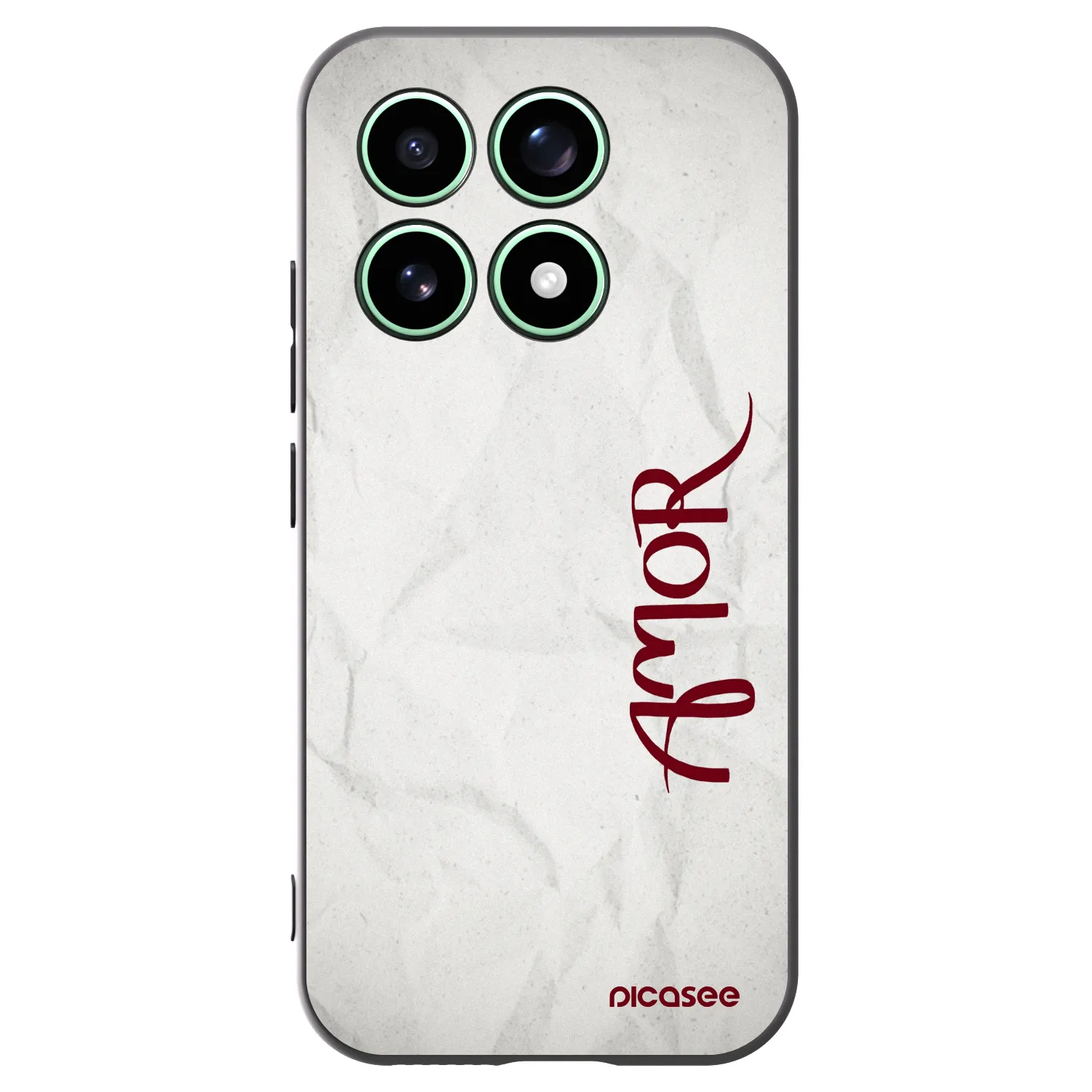 Picasee crna silikonska maskica za Xiaomi 17 - Amor