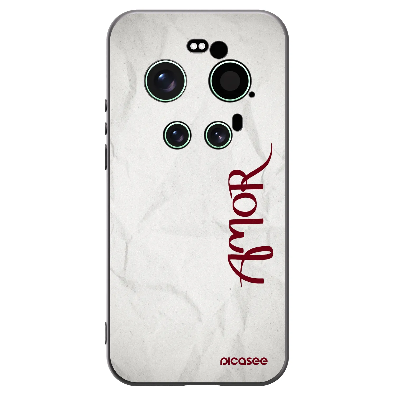 Picasee crna silikonska maskica za Xiaomi 17 Ultra - Amor