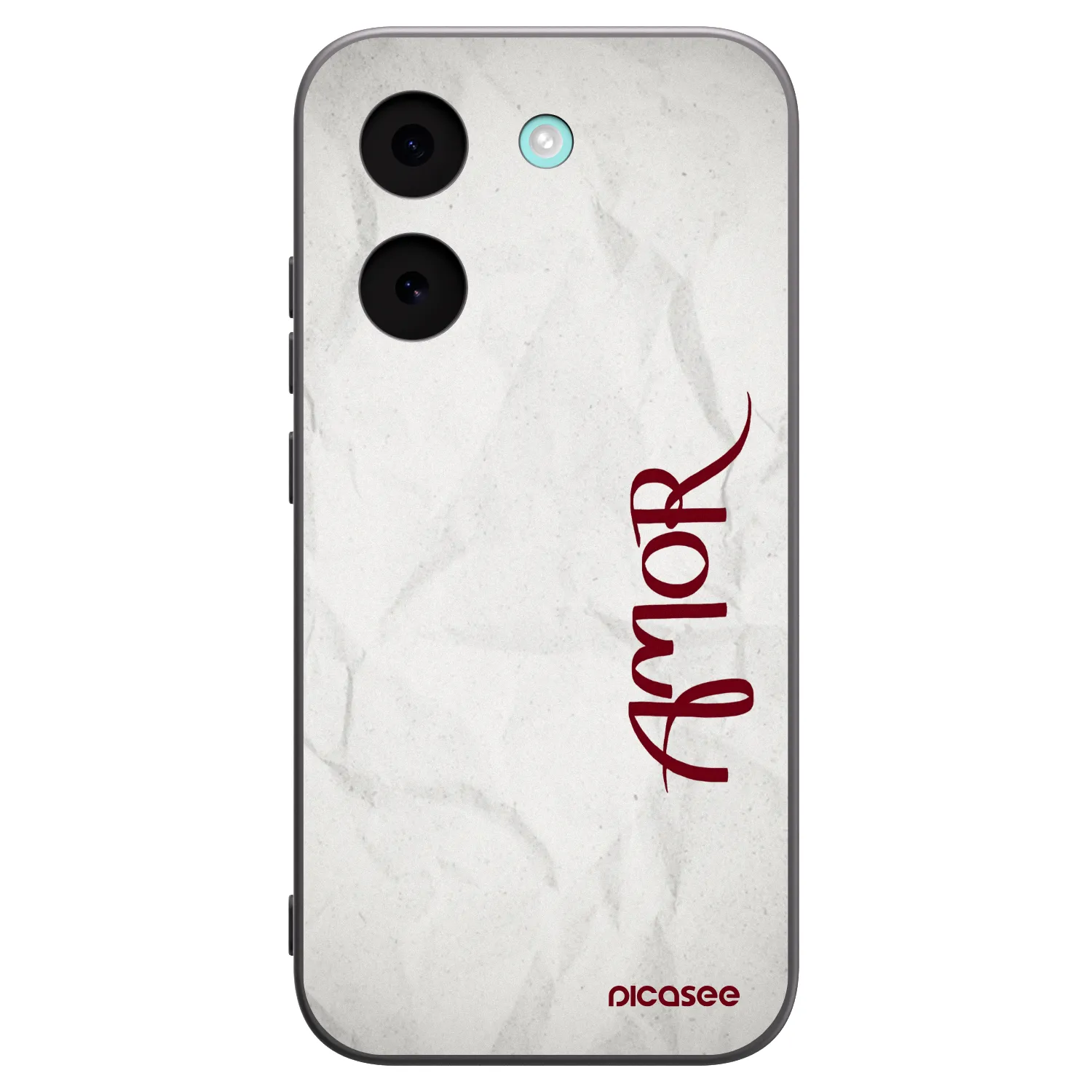 Picasee crna silikonska maskica za Xiaomi Poco X8 Pro - Amor