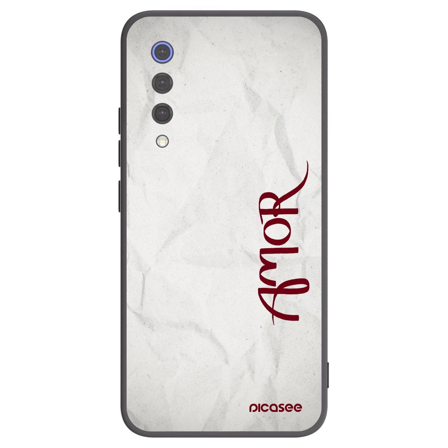 Picasee crna silikonska maskica za Xiaomi Mi 9 SE - Amor