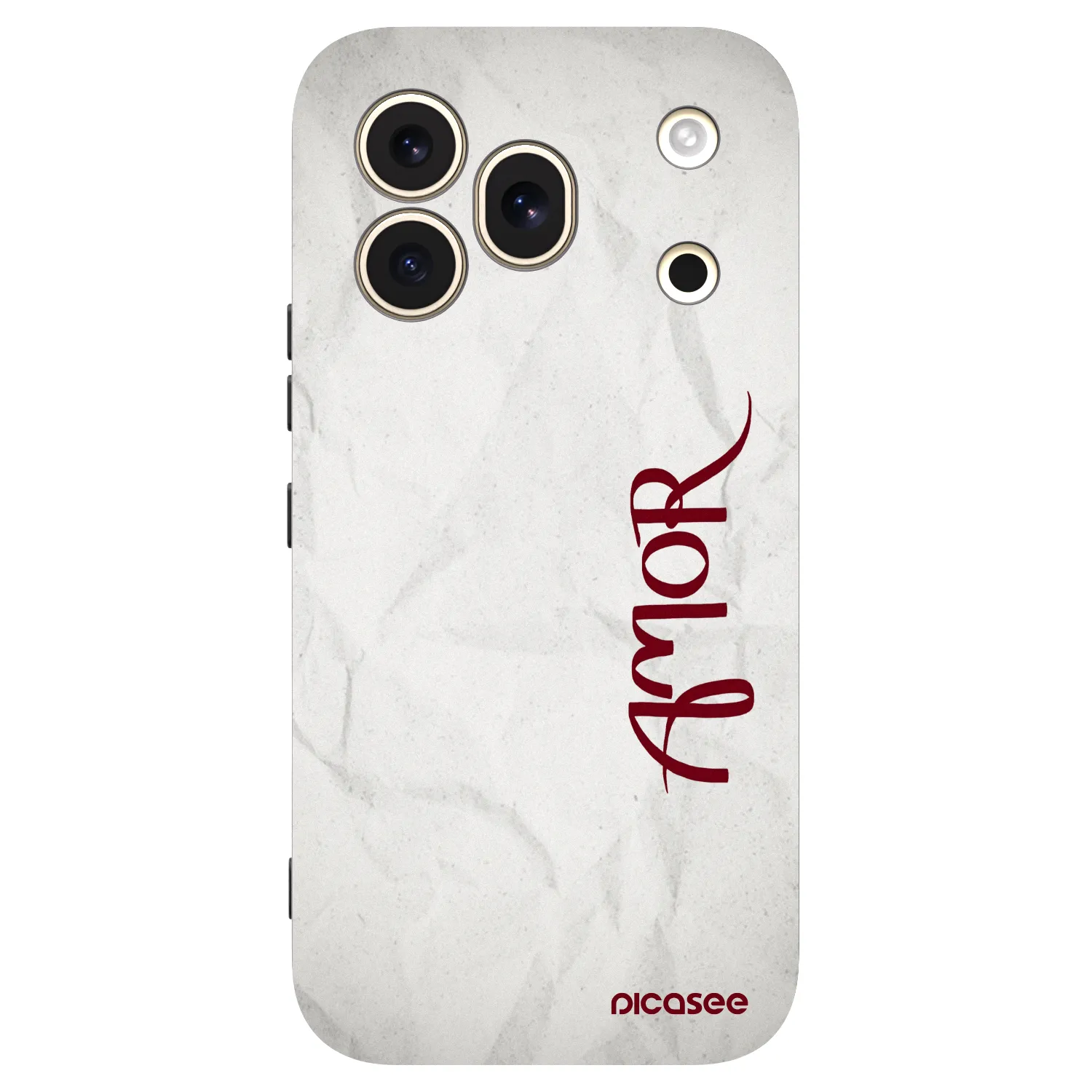 Picasee crna silikonska maskica za Honor 600 Pro - Amor