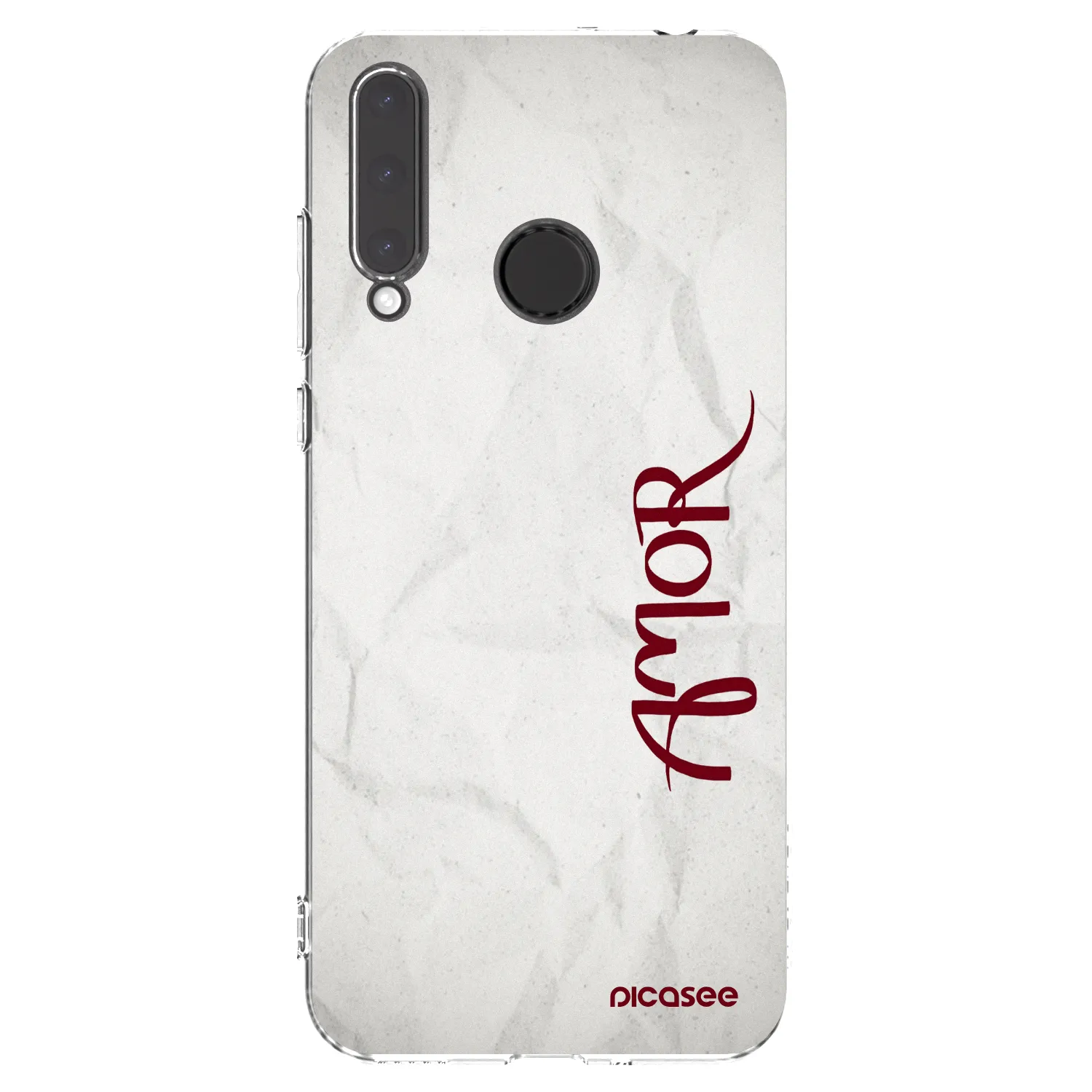Picasee silikonska prozirna maskica za Honor 20 Lite - Amor