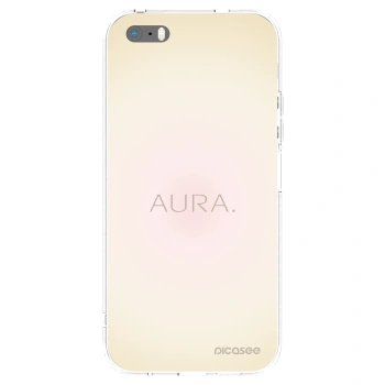 Picasee silikonska prozirna maskica za Apple iPhone 5/5S/SE - Aura