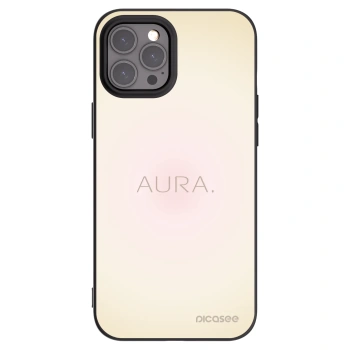 Picasee crna silikonska maskica za Apple iPhone 12 Pro Max - Aura