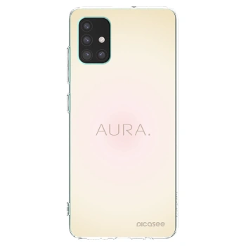 Picasee silikonska prozirna maskica za Samsung Galaxy M51 M515F - Aura