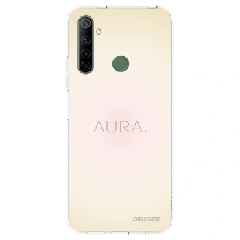 Picasee silikonska prozirna maskica za Realme 6i - Aura