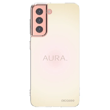 Picasee silikonska prozirna maskica za Samsung Galaxy S21 5G G991B - Aura