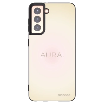 Picasee crna silikonska maskica za Samsung Galaxy S21 5G G991B - Aura