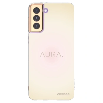 Picasee silikonska prozirna maskica za Samsung Galaxy S21+ 5G G996F - Aura