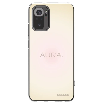Picasee silikonska prozirna maskica za Xiaomi Redmi Note 10 - Aura