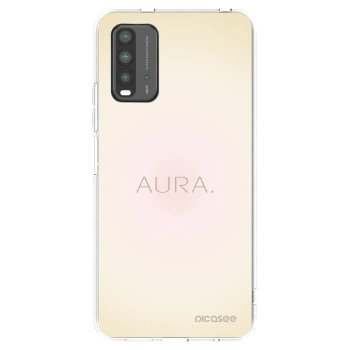 Picasee silikonska prozirna maskica za Xiaomi Redmi 9T - Aura