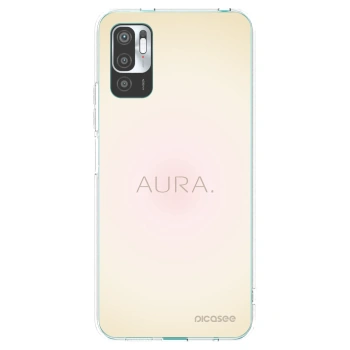 Picasee silikonska prozirna maskica za Xiaomi Redmi Note 10 5G - Aura