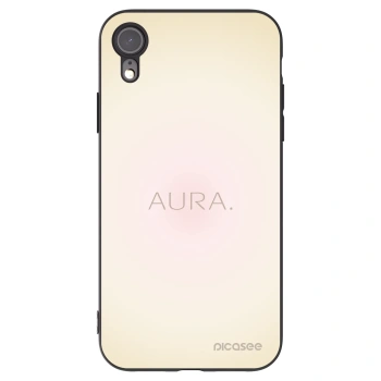 Picasee crna silikonska maskica za Apple iPhone XR - Aura