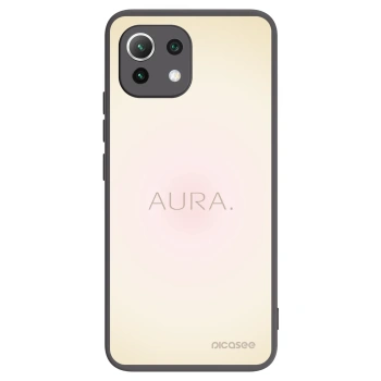 Picasee crna silikonska maskica za Xiaomi 11 Lite 5G NE - Aura