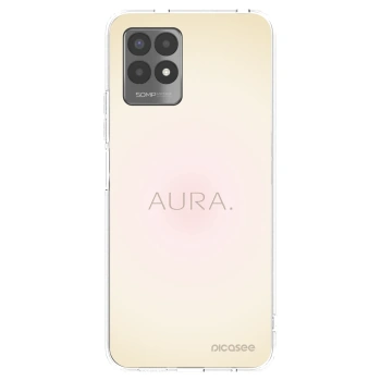 Picasee silikonska prozirna maskica za Realme 8i - Aura
