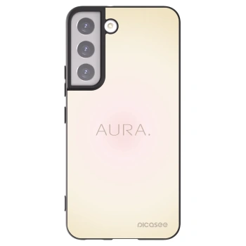Picasee crna silikonska maskica za Samsung Galaxy S22 5G - Aura