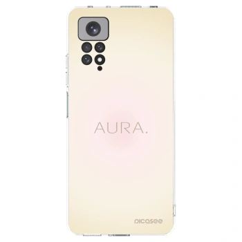 Picasee silikonska prozirna maskica za Xiaomi Redmi Note 11S 4G - Aura