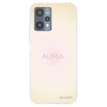 Picasee silikonska prozirna maskica za Realme 9 Pro 5G - Aura