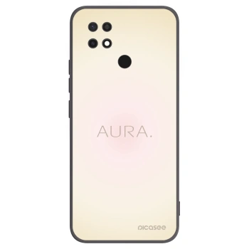 Picasee crna silikonska maskica za Xiaomi Redmi 10C - Aura