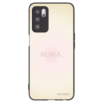 Picasee crna silikonska maskica za OPPO A16s - Aura