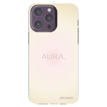 Picasee silikonska prozirna maskica za Apple iPhone 14 Pro Max - Aura