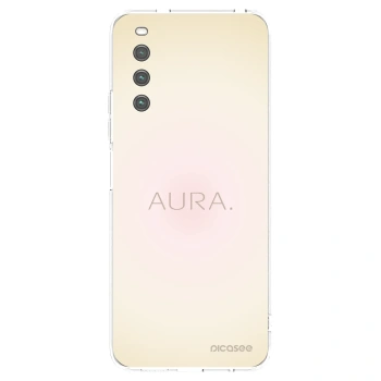 Picasee silikonska prozirna maskica za Sony Xperia 10 IV 5G - Aura