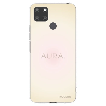 Picasee silikonska prozirna maskica za Realme C21Y - Aura