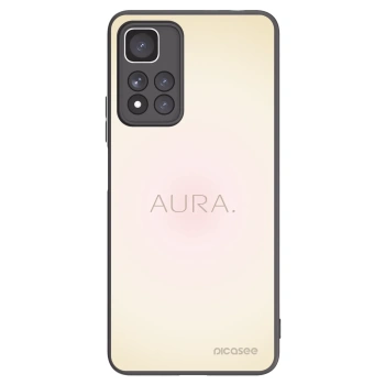 Picasee crna silikonska maskica za Xiaomi Redmi Note 11 Pro+ 5G - Aura