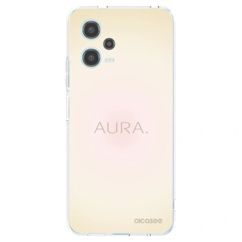 Picasee silikonska prozirna maskica za Xiaomi Redmi Note 12 5G - Aura
