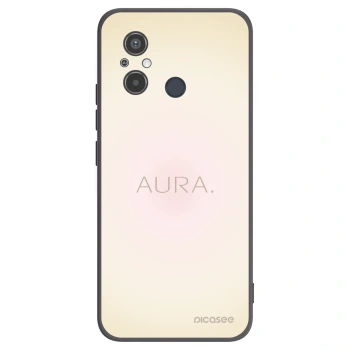 Picasee crna silikonska maskica za Xiaomi Redmi 12C - Aura