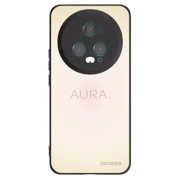 Picasee crna silikonska maskica za Honor Magic5 Pro - Aura