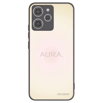 Picasee crna silikonska maskica za Xiaomi Redmi 12 4G - Aura