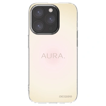 Picasee silikonska prozirna maskica za Apple iPhone 15 Pro - Aura