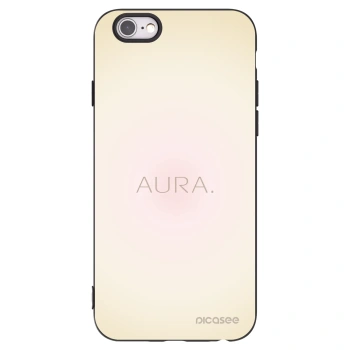 Picasee crna silikonska maskica za Apple iPhone 6/6S - Aura
