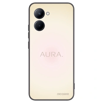 Picasee crna silikonska maskica za Realme C33 (2023) - Aura