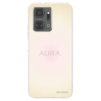 Picasee silikonska prozirna maskica za Honor X7a - Aura