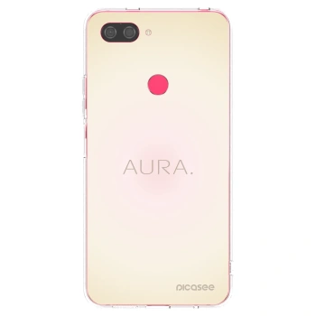 Picasee silikonska prozirna maskica za Xiaomi Mi 8 Lite - Aura