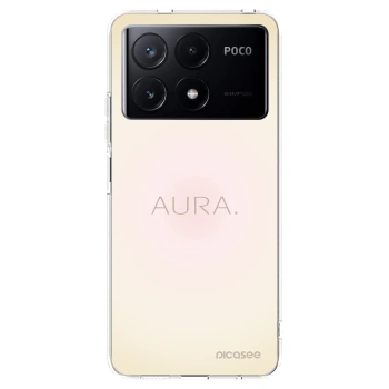 Picasee silikonska prozirna maskica za Xiaomi Poco X6 Pro - Aura